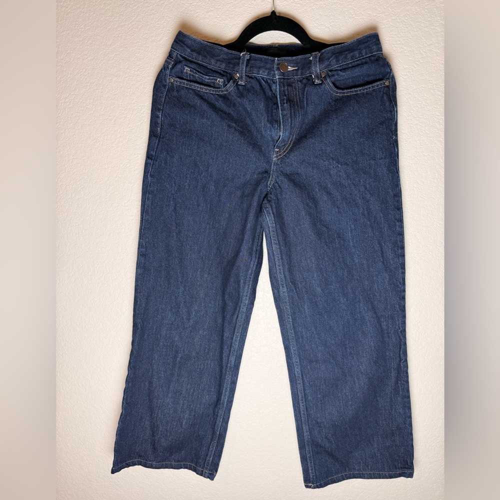 UNIQLO Classic Dark Blue Low Rise Women's Jeans 25X31